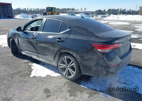 2021 Nissan Sentra Sr Xtronic Cvt z USA, uszkodzony, nr VIN 3N1AB8DV2MY290940